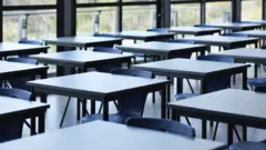 Stock photo of a classroom