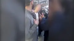ویدیوی تازه منتشر شده از برخورد بر سر حجاب