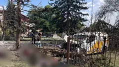 Фото с места удара опубликовал глава областной военной администрации