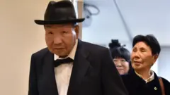 88 жашында акталып чыккан Ивао Хакамада