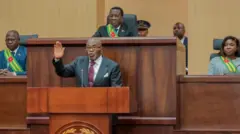 Le nouveau Président de la République Togolaise devant les députés et sénateurs