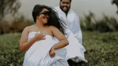 లక్ష్మి, హృషి కార్తిక్ వెడ్డింగ్ ఫొటో షూట్