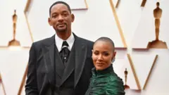 Will Smith and Jada Pinkett Smith at the Oscars