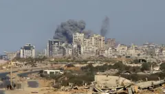 قصف غزة