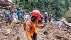 Setelah banjir melanda Kabupaten Tapanuli Tengah, Sumatra Utara.