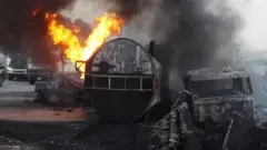 Tanker explosion