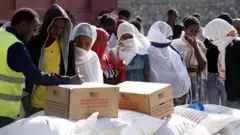 Namoota gargaarsa US dhiyeessitu fudhachaa jiran