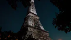Eiffel Tower at night