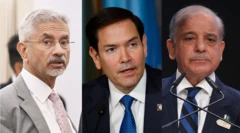 एस जयशंकर, रूबियो और शहबाज़ शरीफ़