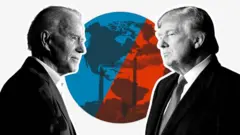 Biden y Trump