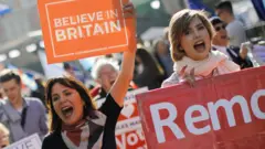 Leave protest