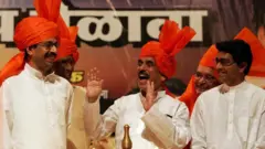 उद्धव ठाकरे, मनोहर जोशी, राज ठाकरे