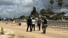 Jinsi polisi walivyotumia nguvu kuvunja  maandamano Tanzania