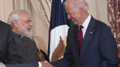 नरेंद्र मोदी और जो बाइडन