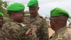 Loltonni Itoophiyaa Somaaliyaa naannoo Hiraan keessatti ergama nagaa kabachiisaa irra turan badhaafamuun bahan.