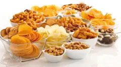 چیپس، پفک، بیسکوییت و خوراکی‌های شور یا شیرین