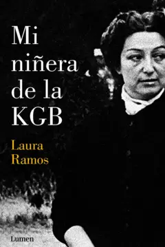 Capa de livro em que aparece África de las Heras, foto em preto e branco, data desconhecida