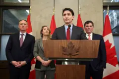 جاستین ترودو و وزاری کابینه کانادا