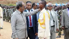 Looltoota Somaaliyaa Ertiraatti argaman wayita pirezidaantichi harka fuudhan