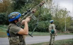 Ingabo zirwanira mu kirere za ukraine zihanganye n'ibitero vy'Uburusiya vyo mu kirere