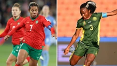 Ghizlane Chebak of Morocco/Ajara Nchout of Cameroon