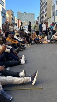 Protests in South Africa against foreigners