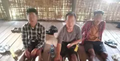 ဖယ်ခုံမှာ ထွက်ပြေးလာတဲ့ စစ်ကောင်စီတပ်ဖွဲ့ဝင်တွေလို့ဆို 