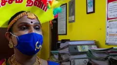 கொரோனா விழிப்புணர்வு பணியில் திருநங்கைகள்