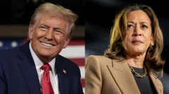Trump, Harris