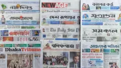 ঢাকা থেকে প্রকাশিত বিভিন্ন সংবাদপত্র