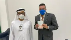 Sanjay Dutt iyo qof ka tirsan dowladda Imaaraatka