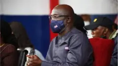 Le président George Weah a été élu en 2018