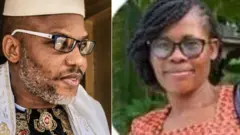 Nnamdi Kanu na Maria Ezediaro