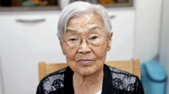 إحدى الناجيات من القنبلة النووية لي جونج سون
