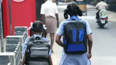 school children