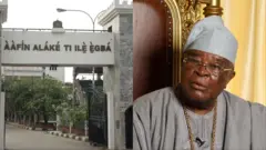 Ọba Adedọtun Gbadebọ, Alake ilu Ẹgba