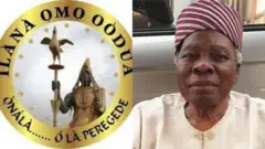 Aworan ilana omo oodua ati Banji Akintoye