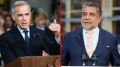 ਪ੍ਰਧਾਨ ਮੰਤਰੀ ਮਾਰਕ ਕਾਰਨੀ ਤੇ ਐੱਮਪੀ ਸੁੱਖ ਧਾਲੀਵਾਲ