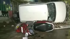 હૉસ્પિટલમાં હિંસા પછીની તસવીર 