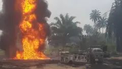 Pipeline explosion for Rumuekpe Rivers State kill pipo