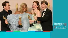 صور للفائزين والفائزات بجوائز الأوسكار للتمثيل