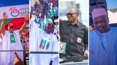How Peter Obi, Tinubu, Atiku win dia units for Nigeria presidential elections 2023