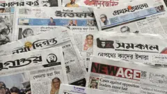 ১৫ই অগাস্টের সংবাদপত্র