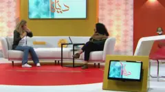 صورة من حلقة دنيانا عن اللغة العربية