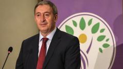 DEM Parti Eş Başkanı Bakırhan: Çözüm sürecine gerek kalmadığı sonucunu çıkarmak tarihi bir hata olur