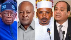 Wasu shugabannin Afirka