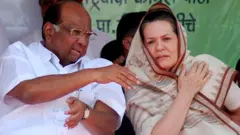 శరద్ పవార్, సోనియా గాంధీ