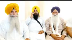 ਸਰਬਜੀਤ ਸਿੰਘ ਖਾਲਸਾ ਅਮ੍ਰਿਤਪਾਲ ਸਿੰਘ ਦੇ ਪਿਤਾ ਨਾਲ