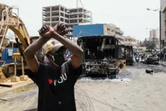 manifestation à Dakar