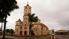 Igreja na cidade de Peabiru